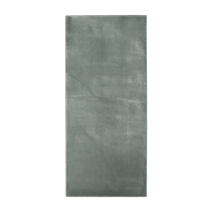 Tapis de couloir à poils courts et doux - Cozy Vert