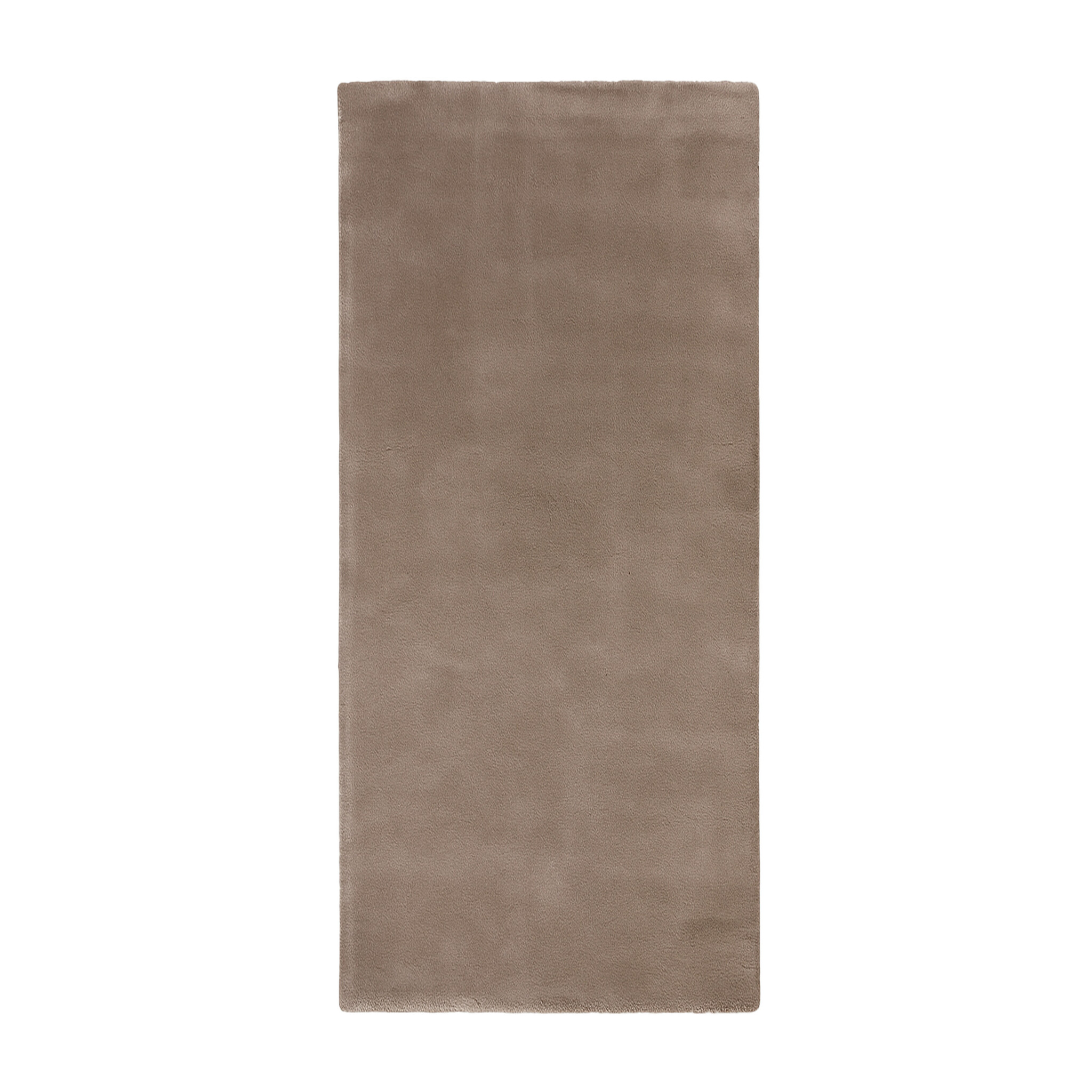 Tapis de couloir à poils courts et doux - Taupe cosy - sfeer