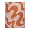 Tapis d'extérieur - Summer Swirl Terracotta - thumbnail 1