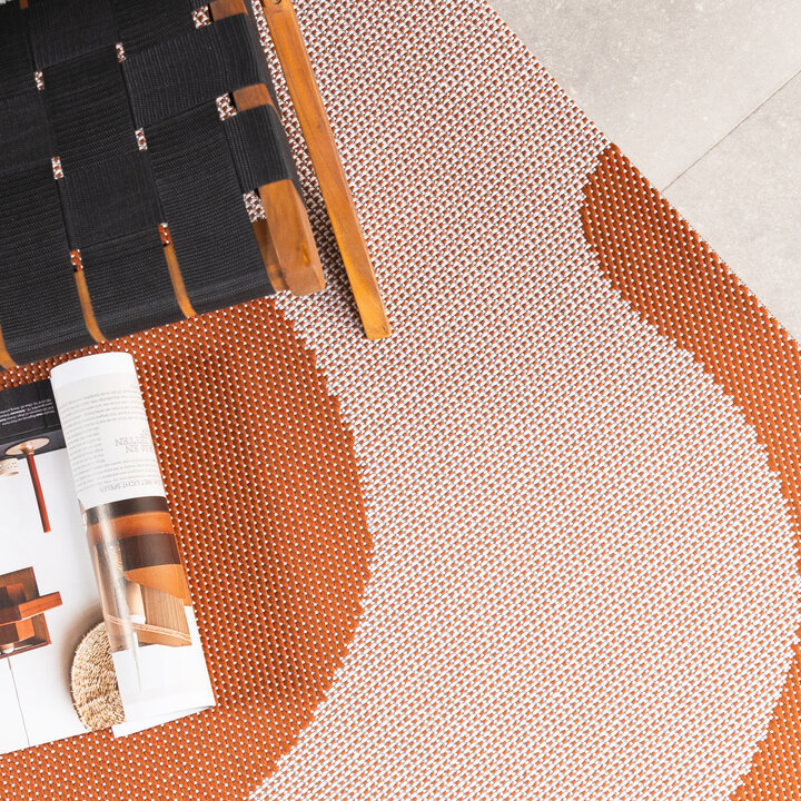 Tapis d'extérieur - Summer Swirl Terracotta
