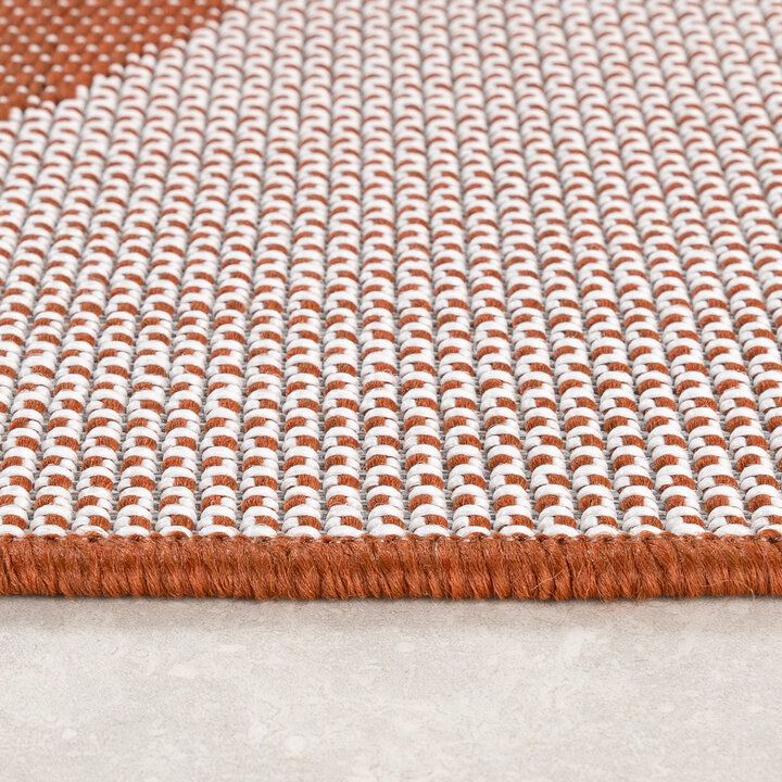 Tapis d'extérieur - Summer Swirl Terracotta