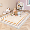Tapis lavable pour enfant - Milo Gris - thumbnail