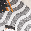 Tapis d'extérieur - Summer Waves Gris - thumbnail 3