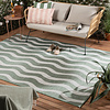 Tapis d'extérieur - Summer Waves Vert - thumbnail
