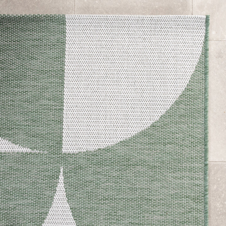 Tapis d'extérieur - Summer Shapes Vert