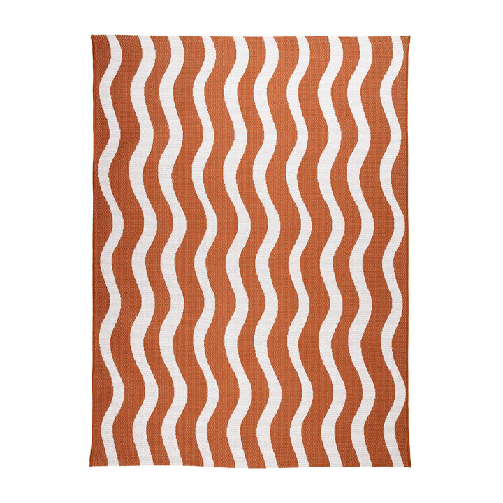 Tapis d'extérieur - Summer Waves Terracotta