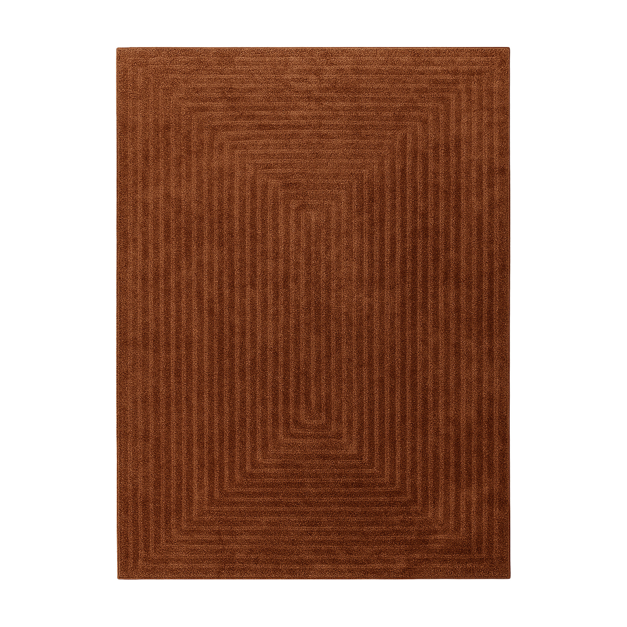 Tapis scandinave - Lova Frames Terracotta - sfeer