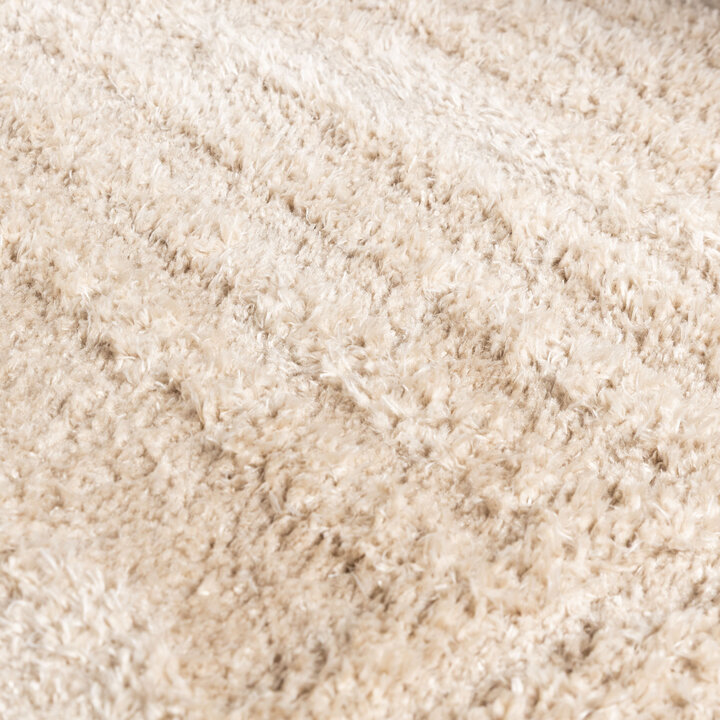 Tapis rond scandinave - Lova Arches Beige