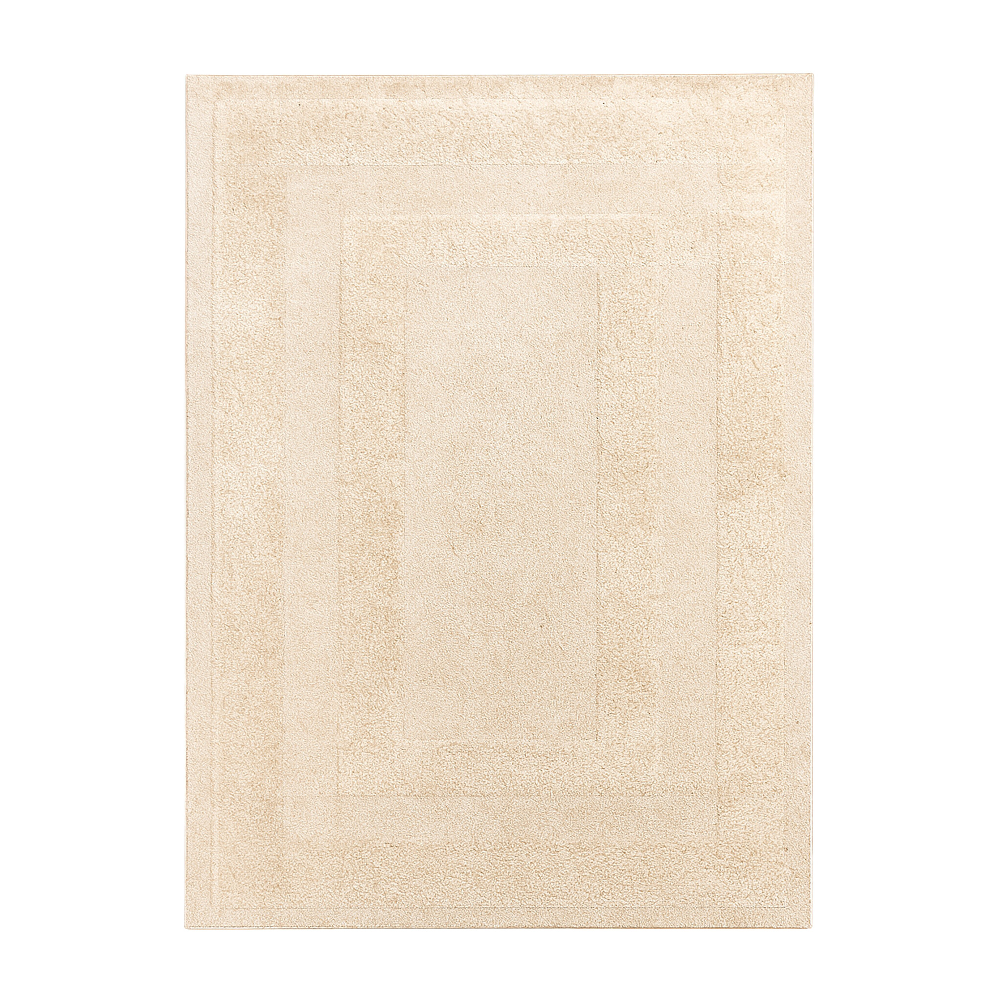 Tapis scandinave - Lova Border Beige - sfeer