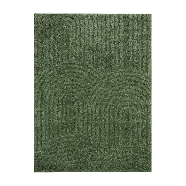 Tapis scandinave - Lova Arches Vert