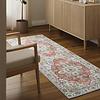 Tapis en laine lavable - Domingo Mandala Terracotta - thumbnail