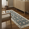 Tapis en laine lavable - Domingo Oriental Vert Foncé - thumbnail