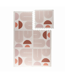 Tapis de puzzle en mousse - Alfie Arches Crème/Multi