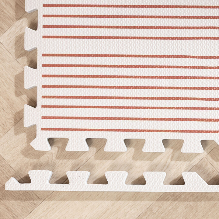 Tapis de puzzle en mousse - Alfie Arches Crème/Multi