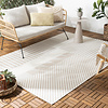 Tapis d'extérieur - Capri Lines Beige/Crème - thumbnail