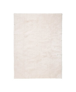 Tapis lavable à poils longs - Ziggy Crème