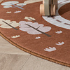 Tapis de jeu rond voiture - Rocky Ride Terracotta - thumbnail 6