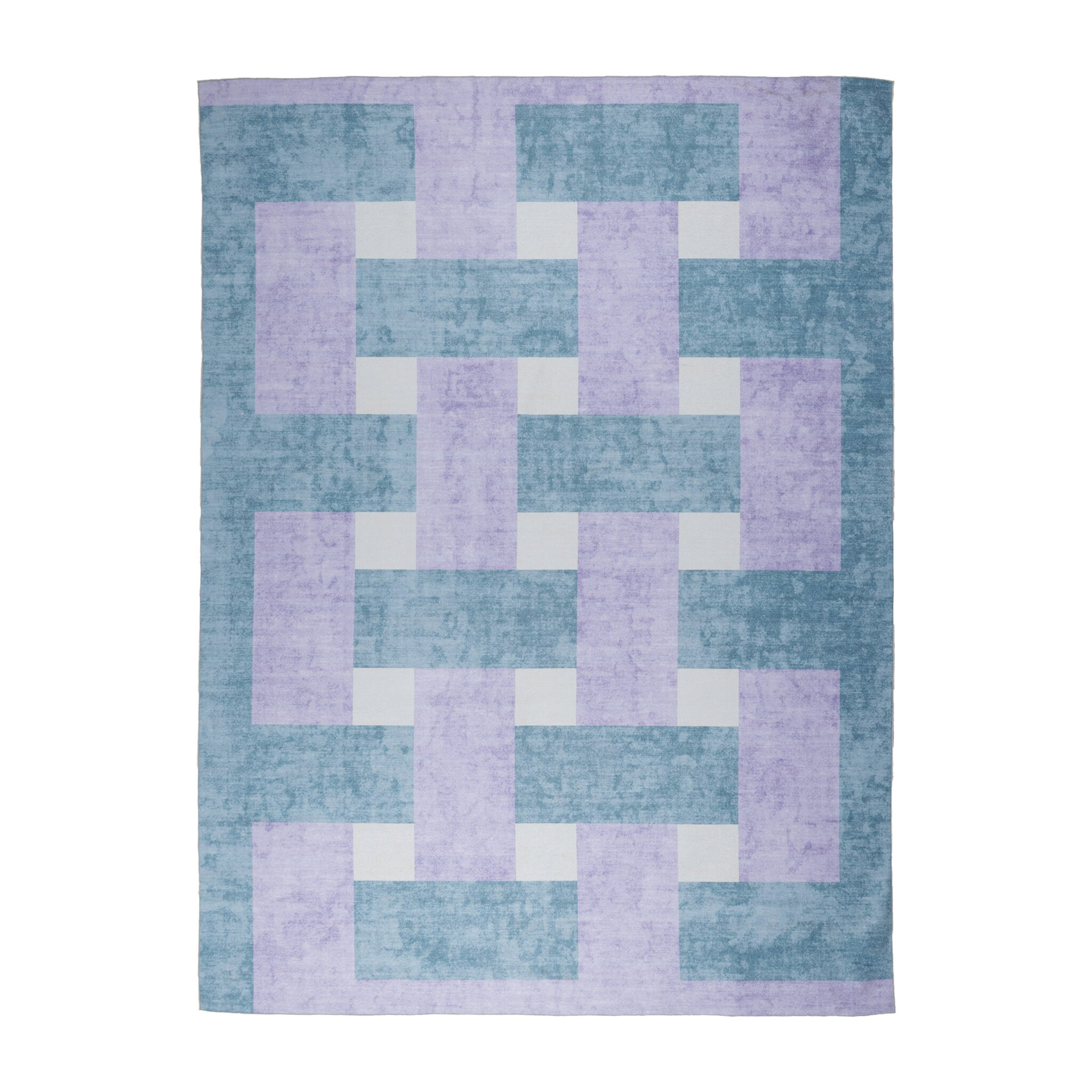 Tapis d'intérieur et d'extérieur rétro - Pop Lines Lilas - sfeer