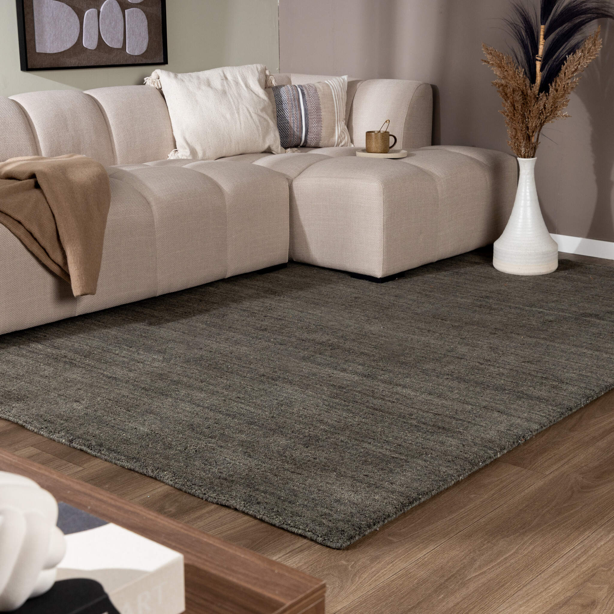 Tapis berbère - Aicha Vert Foncé