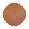 Tapis d'intérieur et d'extérieur rond - Bali terra - thumbnail 1