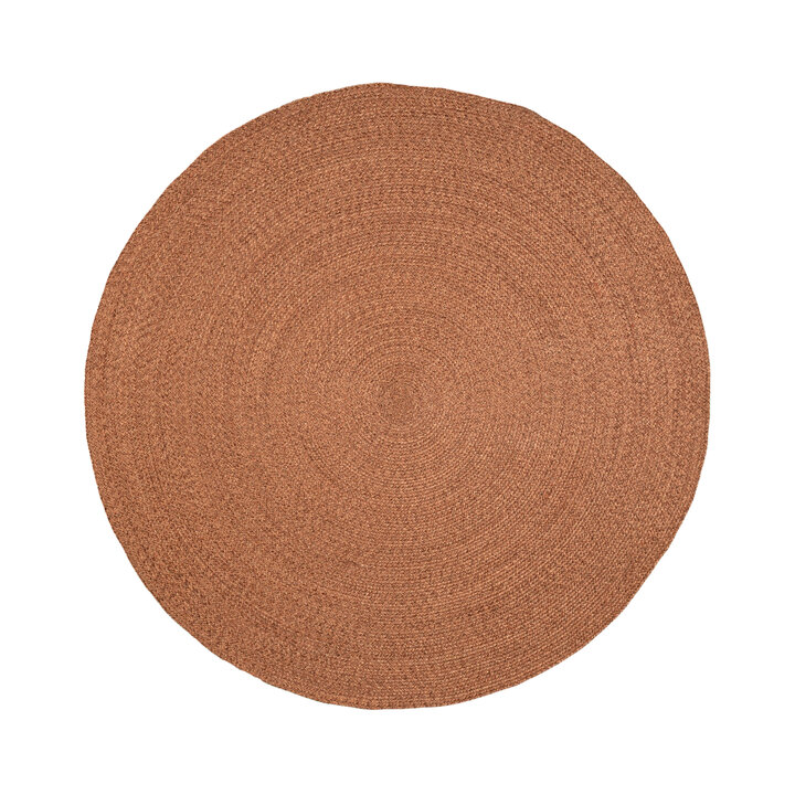 Tapis d'intérieur et d'extérieur rond - Bali terra