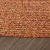 Tapis d'intérieur et d'extérieur rond - Bali terra - thumbnail 5