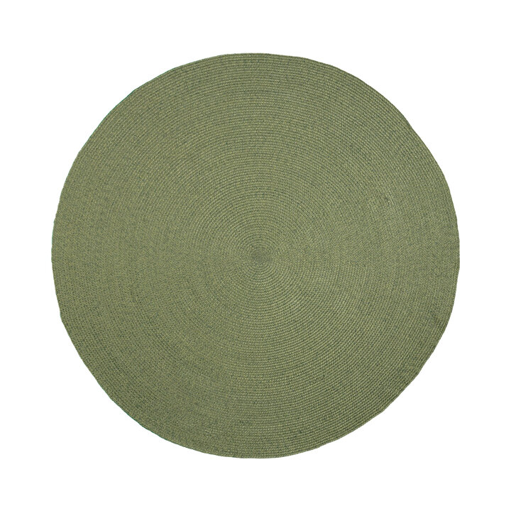 Tapis d'intérieur et d'extérieur rond - Bali Vert