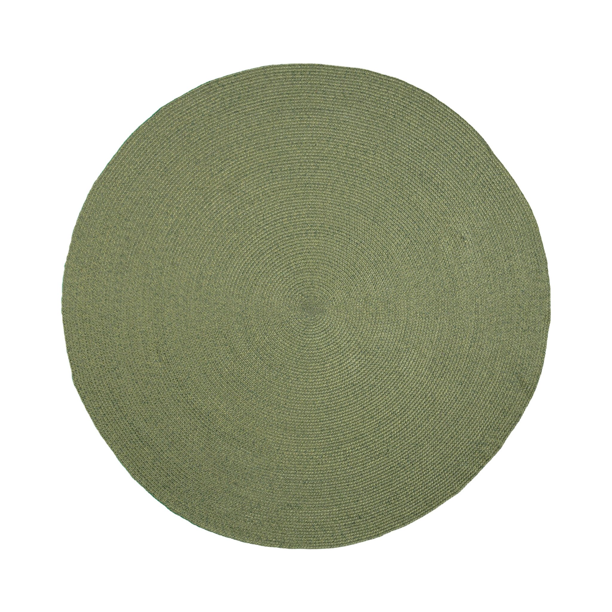 Tapis d'intérieur et d'extérieur rond - Bali Vert - sfeer