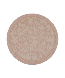Tapis de jeu rond lavable - Flo Rose