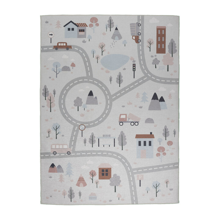 Tapis voiture enfant - Rocky Ride Blanc