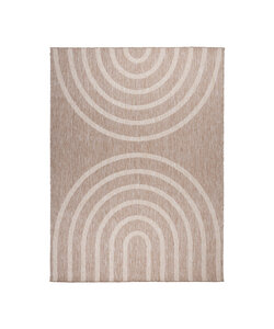 Tapis d'intérieur et d'extérieur - Sierra Arches Beige/Crème