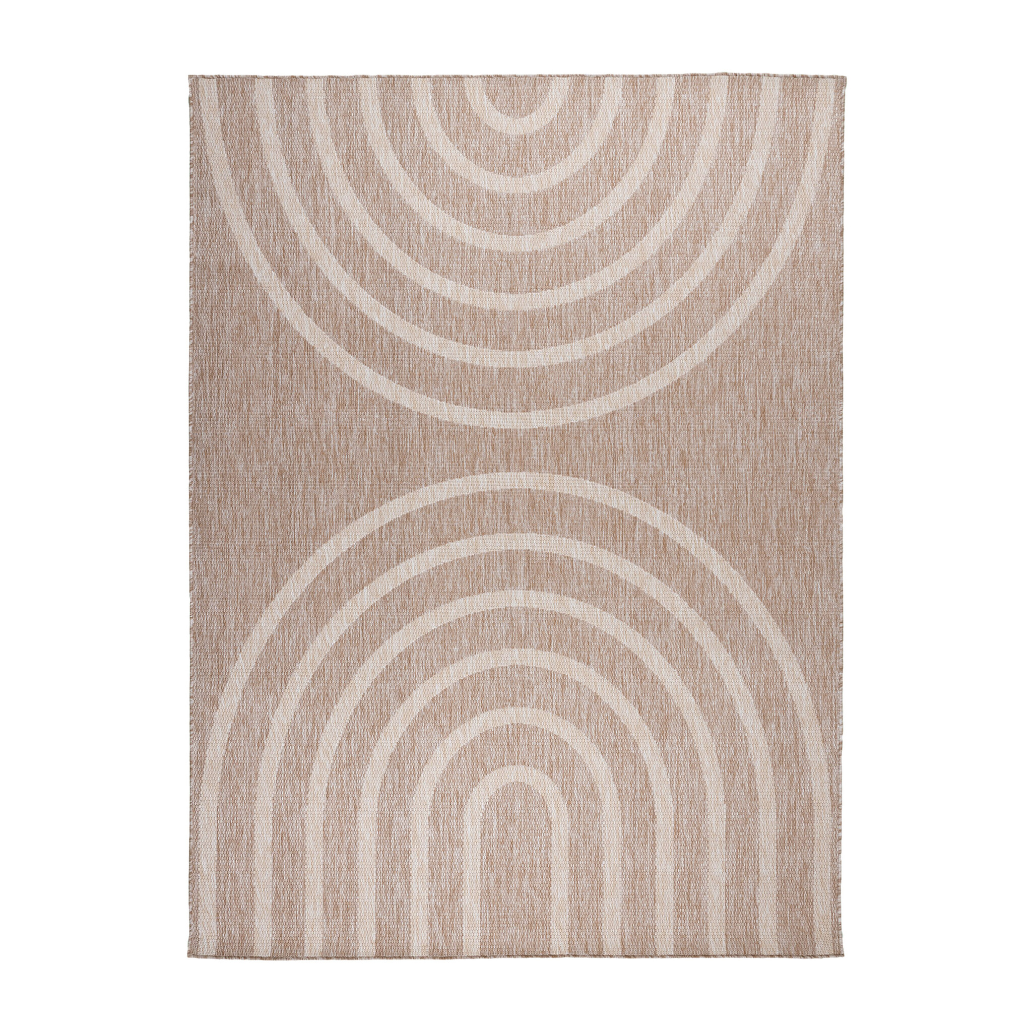 Tapis d'intérieur et d'extérieur - Sierra Arches Beige/Crème - sfeer