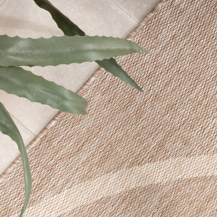 Tapis d'intérieur et d'extérieur - Sierra Arches Beige/Crème