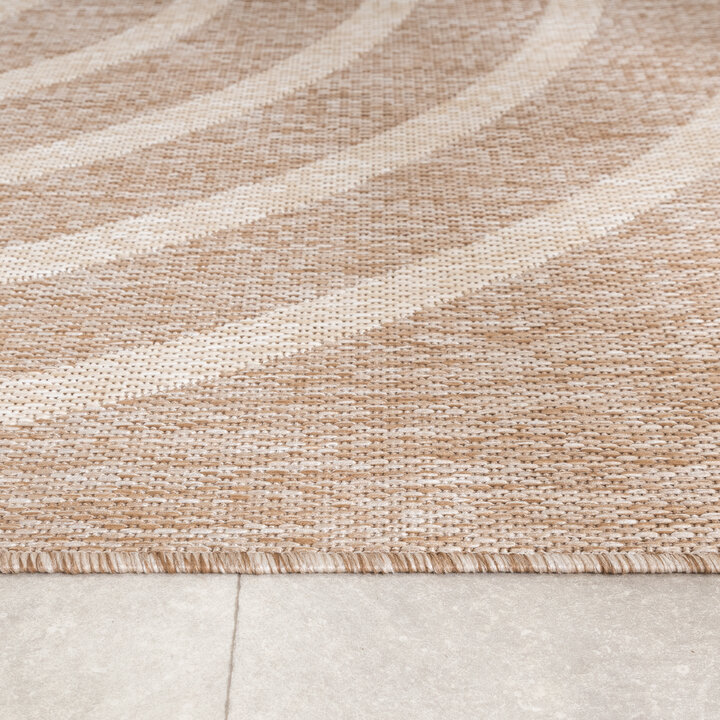 Tapis d'intérieur et d'extérieur - Sierra Arches Beige/Crème