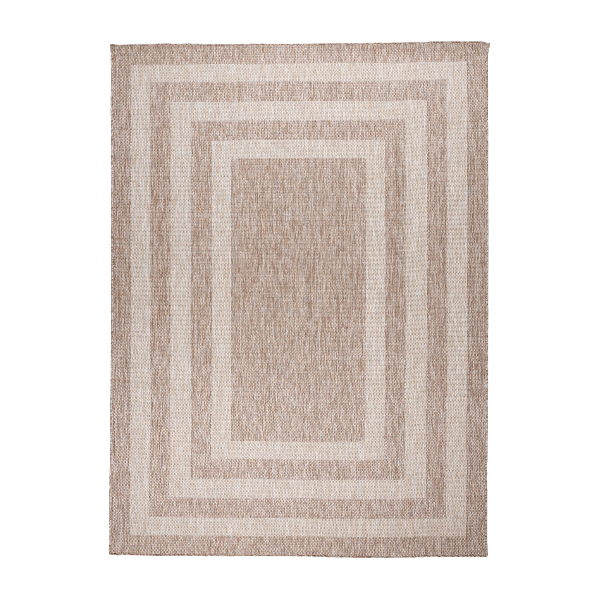 Tapis d'intérieur et d'extérieur - Sierra Frame Beige/Crème - sfeer