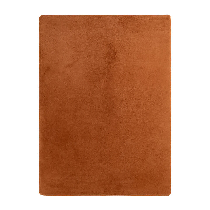 Tapis doux à poils courts – Cozy Terracotta