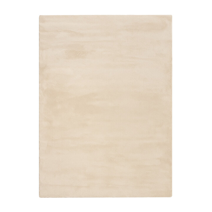Tapis doux à poils courts – Cozy Beige