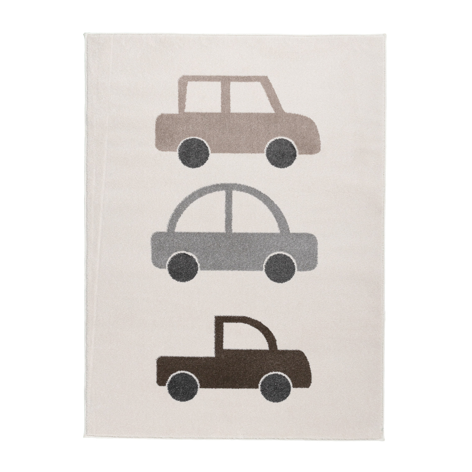 Tapis chambre d'enfant - Bowie Auto Crème - sfeer