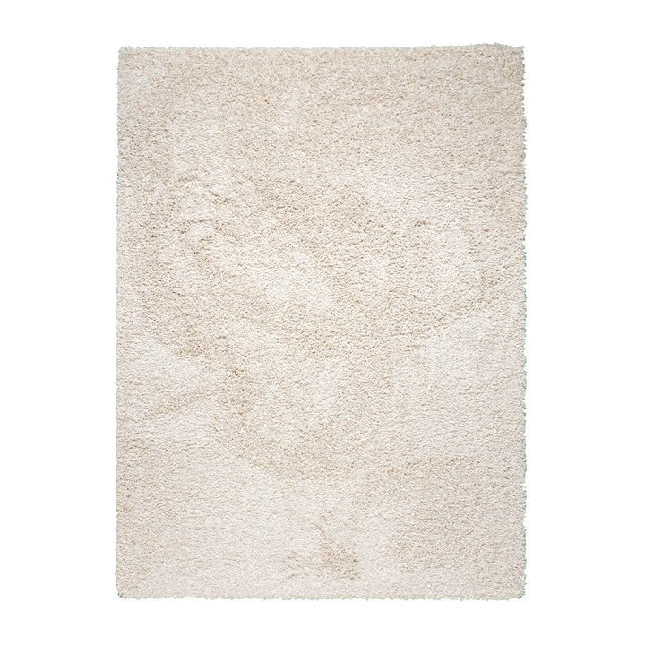 Tapis de luxe à poils longs - Yves Crème