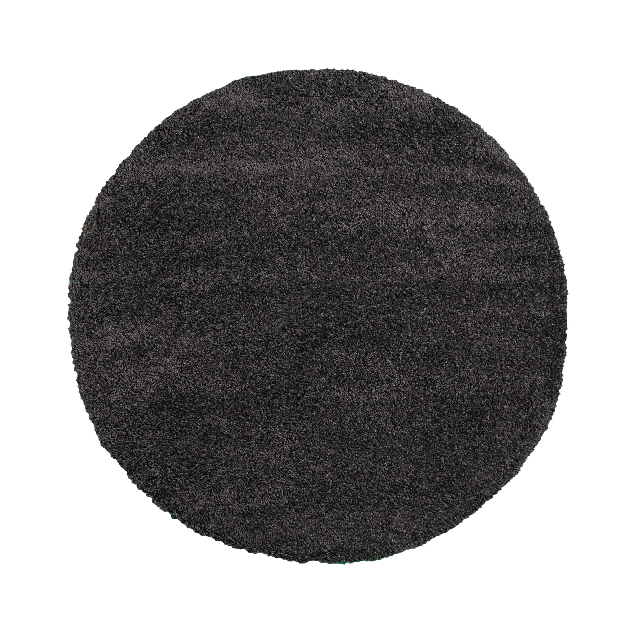 Tapis rond à poils longs - Yves Anthracite - sfeer