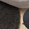 Tapis rond à poils longs - Yves Anthracite - thumbnail 2