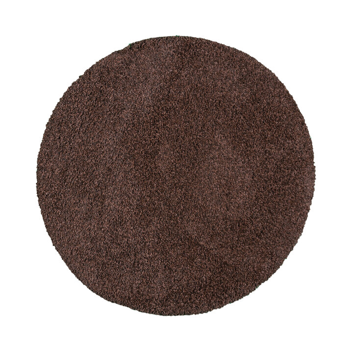 Tapis rond à poils longs - Yves Marron