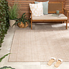 Tapis d’extérieur en jute – Nusa Lines Beige - thumbnail
