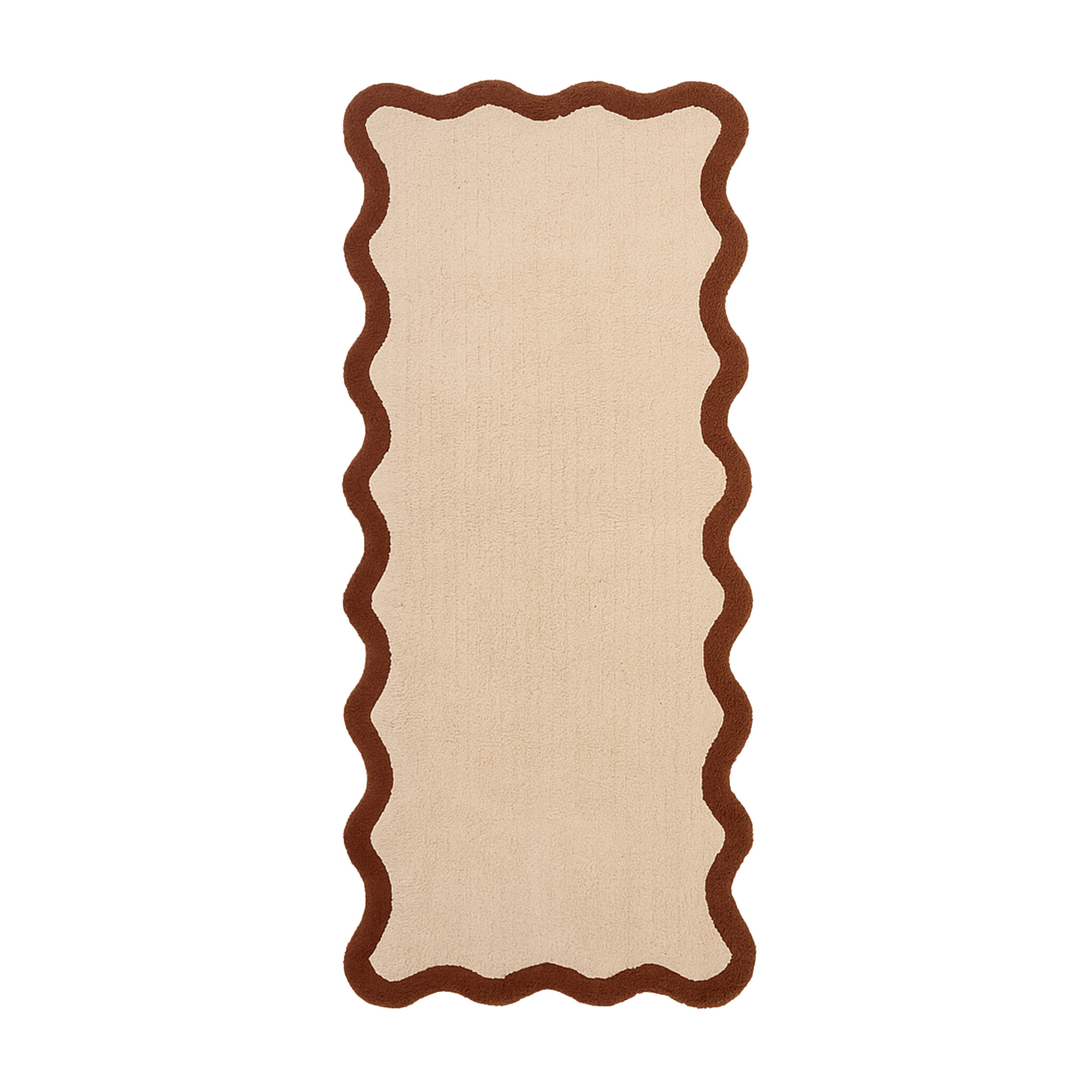 Tapis de couloir lavable – Hazy Brun/Crème - sfeer