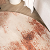 Tapis rond abstrait - Candice Terracotta - thumbnail 3