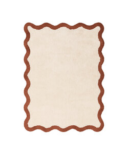 Tapis lavable – Hazy Brun/Crème