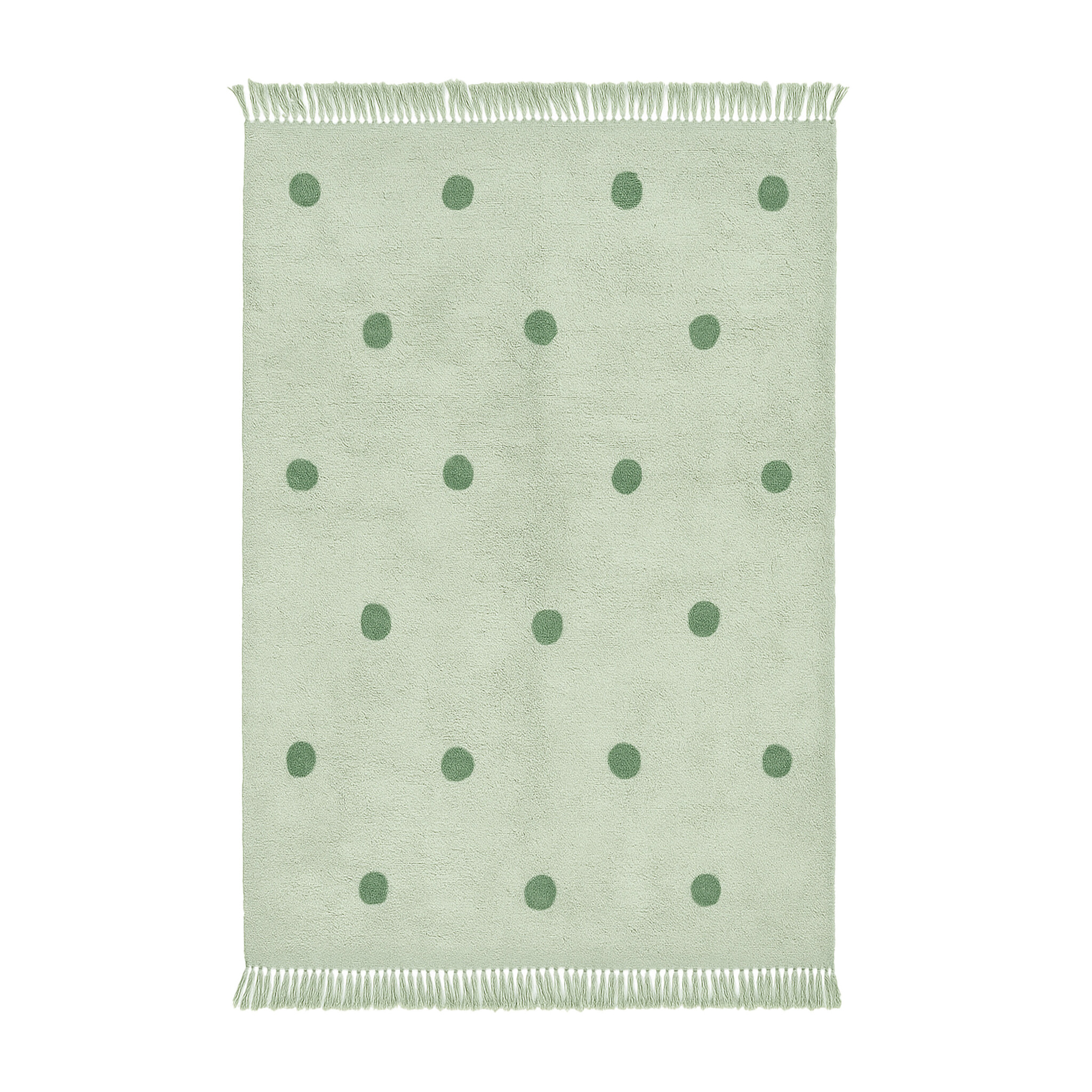 Tapis pour chambre d’enfant – Lou Dots Vert - sfeer