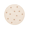 Tapis rond pour chambre d'enfant – Lou Dots Taupe - thumbnail 1