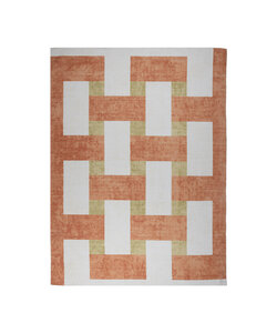 Tapis d'intérieur et d'extérieur rétro - Pop Lines terra