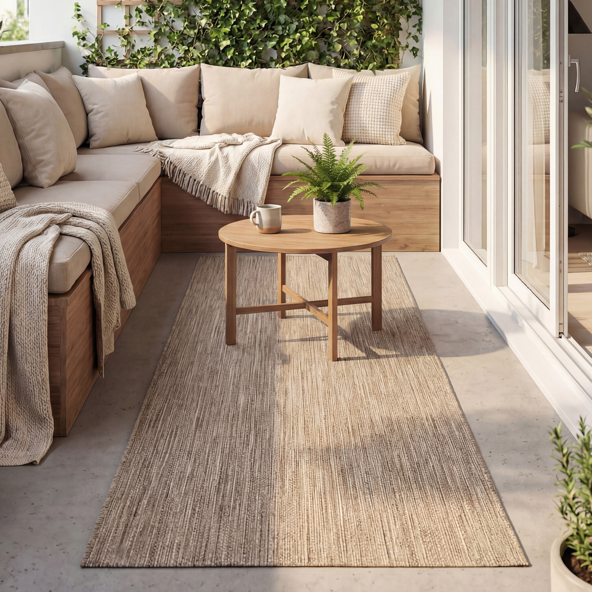 Tapis de balcon - Malta Melange Naturel